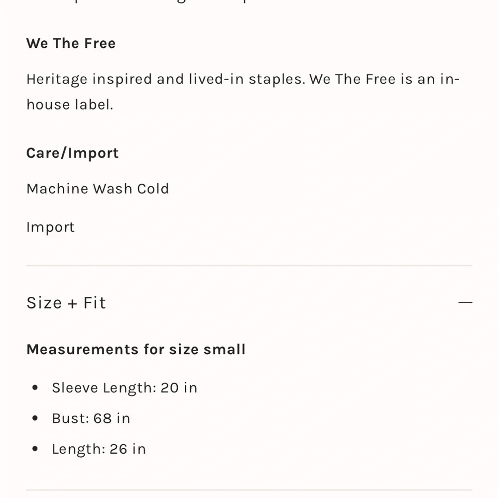 Free People We The Free Buttercup Thermal size Small - Picture 6 of 6